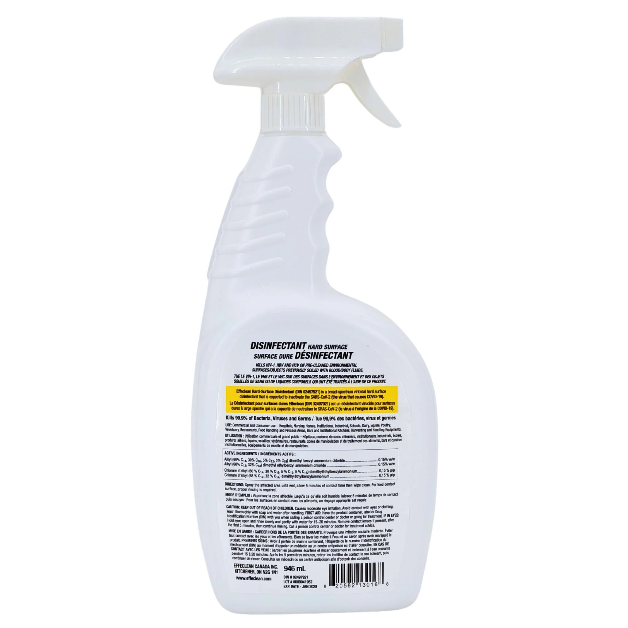CLR - Effeclean - Hard Surface Disinfectant Combo Pack (946ml+4L) - Image 5