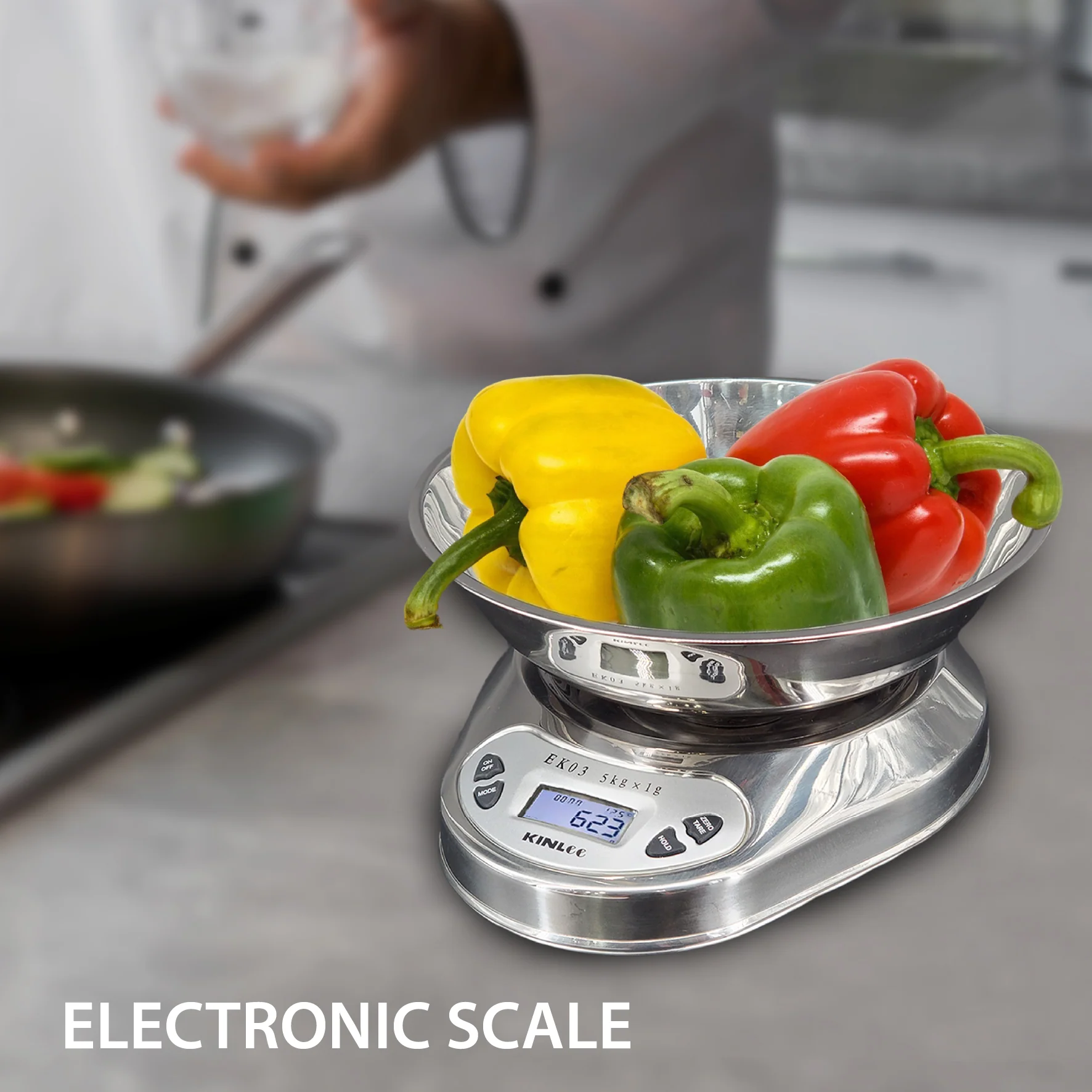 Electronic Scale Max 5Kg - YJ-708 - Image 3