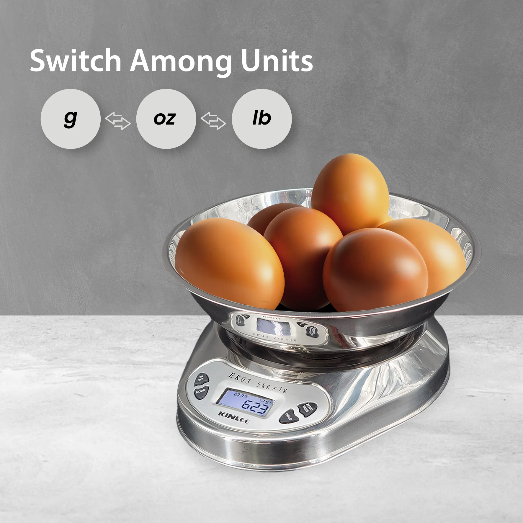 Electronic Scale Max 5Kg - YJ-708 - Image 5