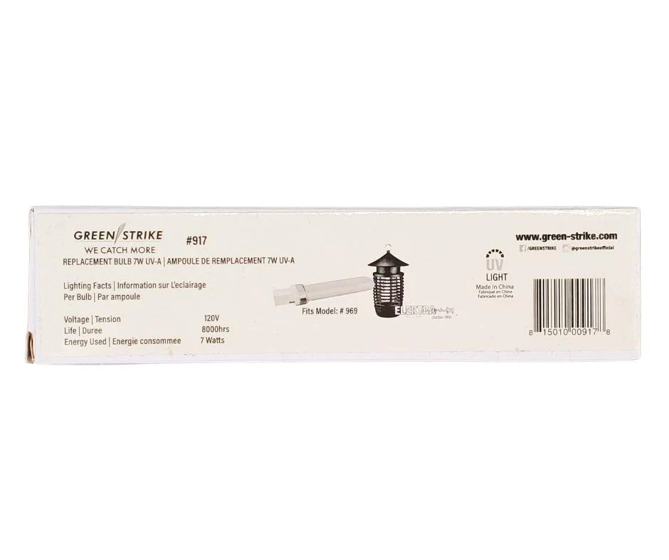 Elektra - Bug Zapper - Series 600 Bulb Replacement - Image 4