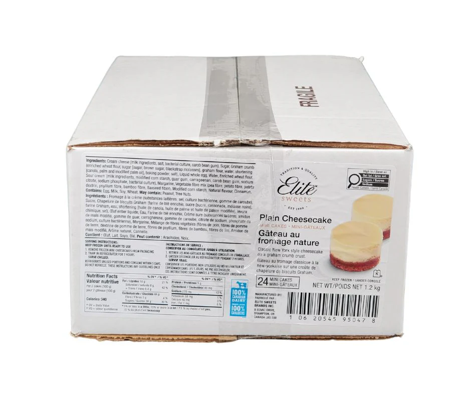 Elite Sweets - Mini - Original Cheesecake - Image 4