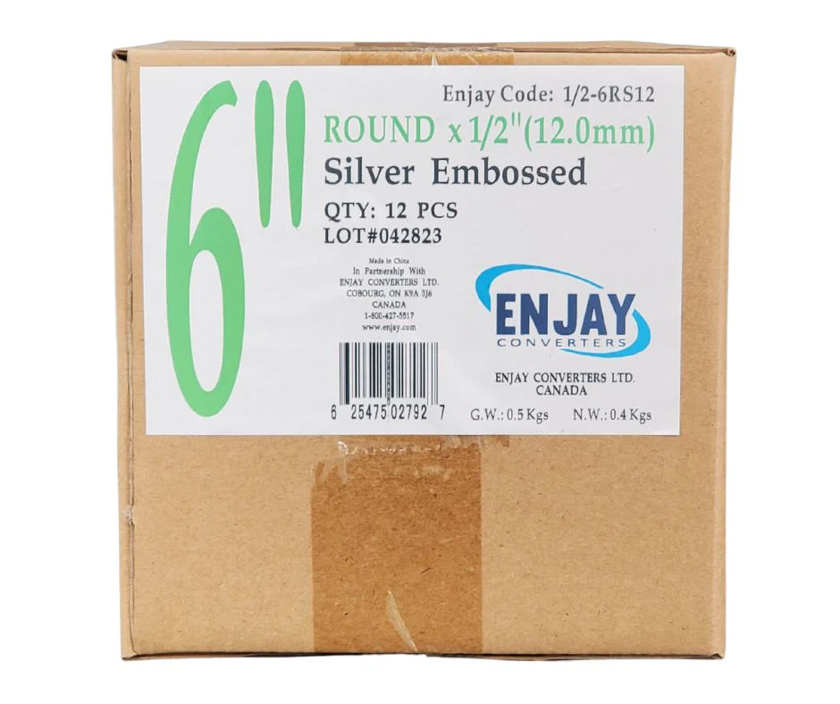 Enjay - Cake Board - Round - Silver - 6x1/2 - Image 7