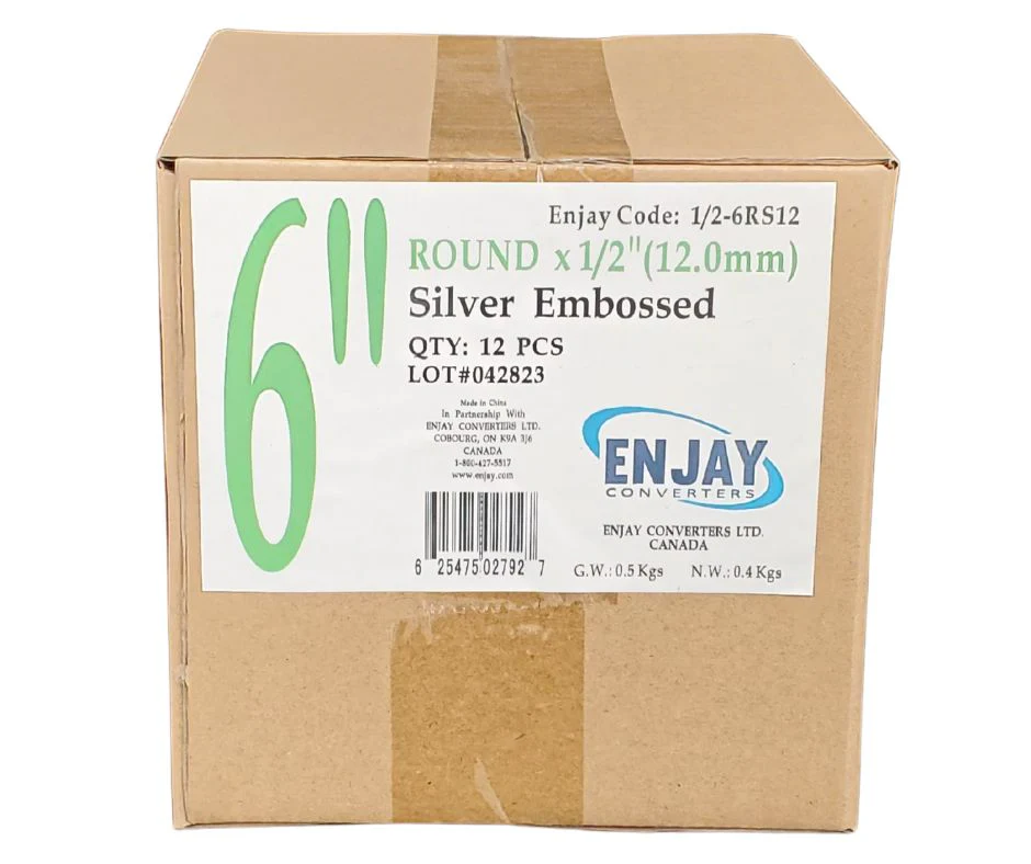 Enjay - Cake Board - Round - Silver - 6x1/2 - Image 8