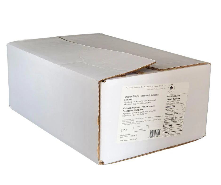 Erie - IQF Chicken Thighs - Boneless & Skinless - Frozen - Image 3