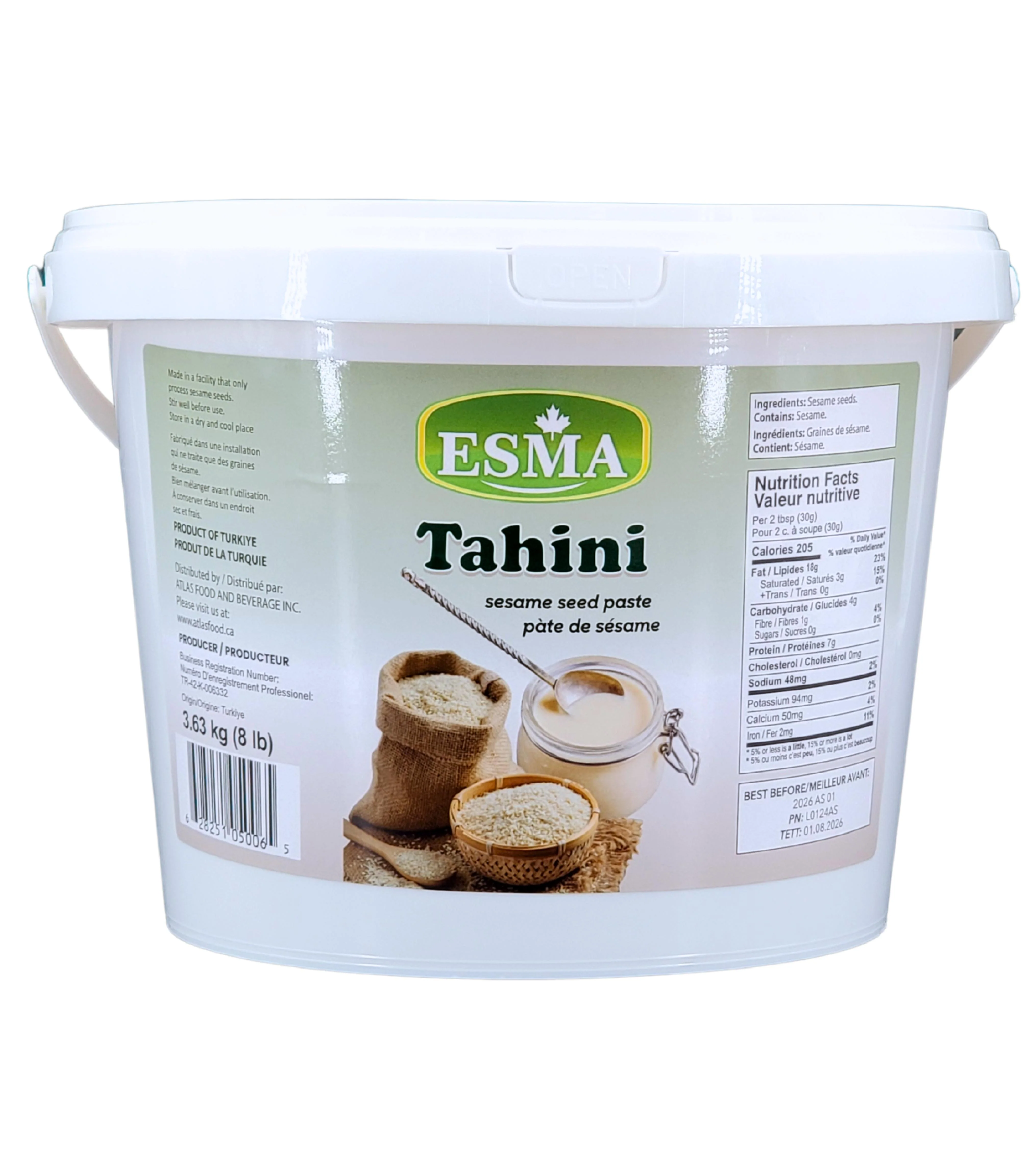 Esma - Tahini - 8lb - Image 2