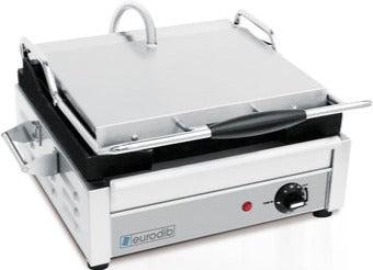 Eurodib - Medium All Ribbed Panini Grill 120V - SFE02345 120 - Image 2