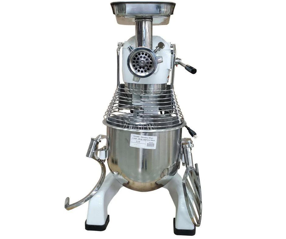 Eurodib - Planetary Mixer w/ Meat Grinder - 1.5HP - 20 Qt. M20 - Image 3