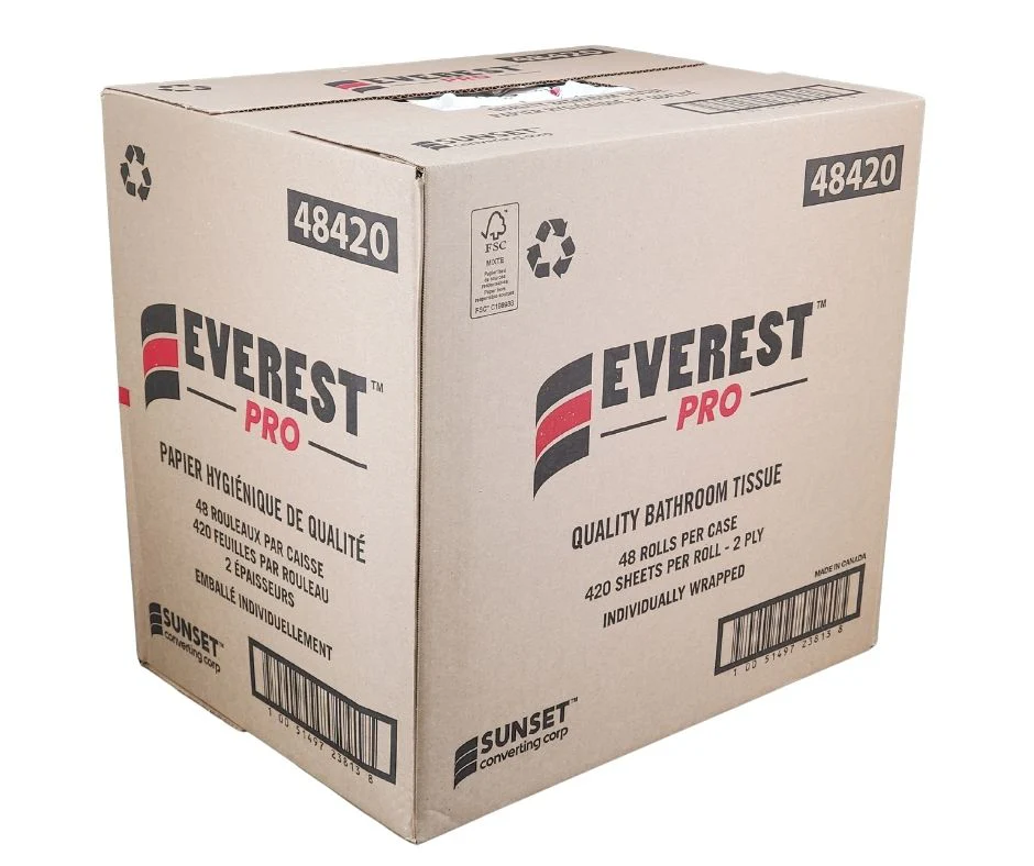 Everest Pro - 2 Ply Bathroom Tissue Roll - 48420 - Image 5