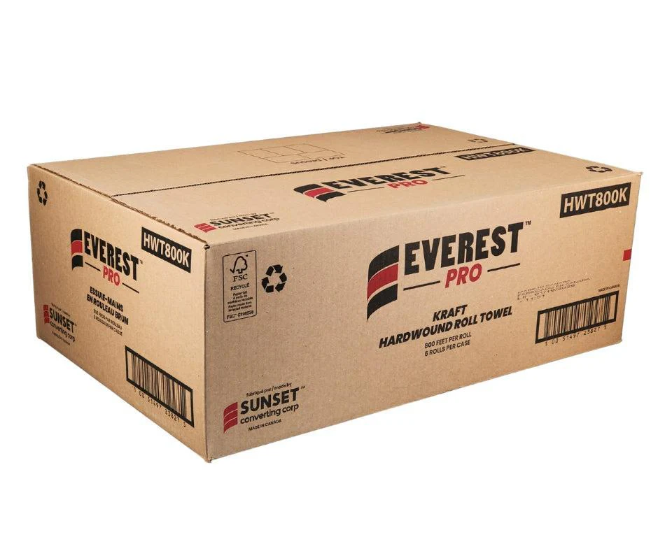 Everest Pro - Kraft Paper Hand Towel - 800' - HWT800K - Image 4