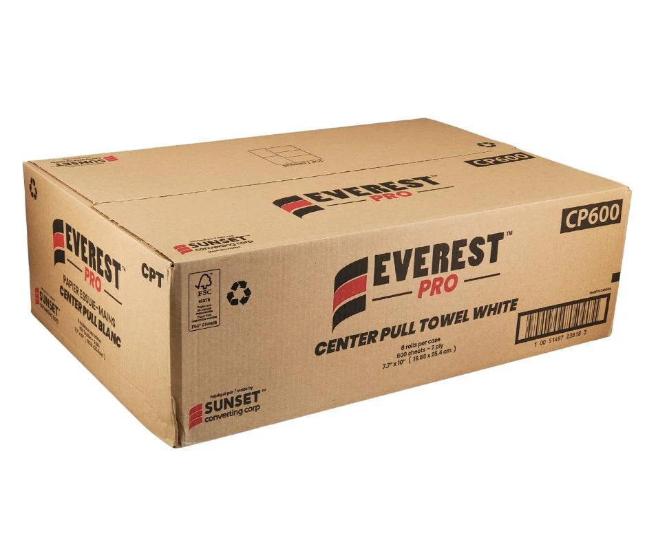 Everest Pro - Paper Hand Towel - Center Pull - White - CP600 - Image 3