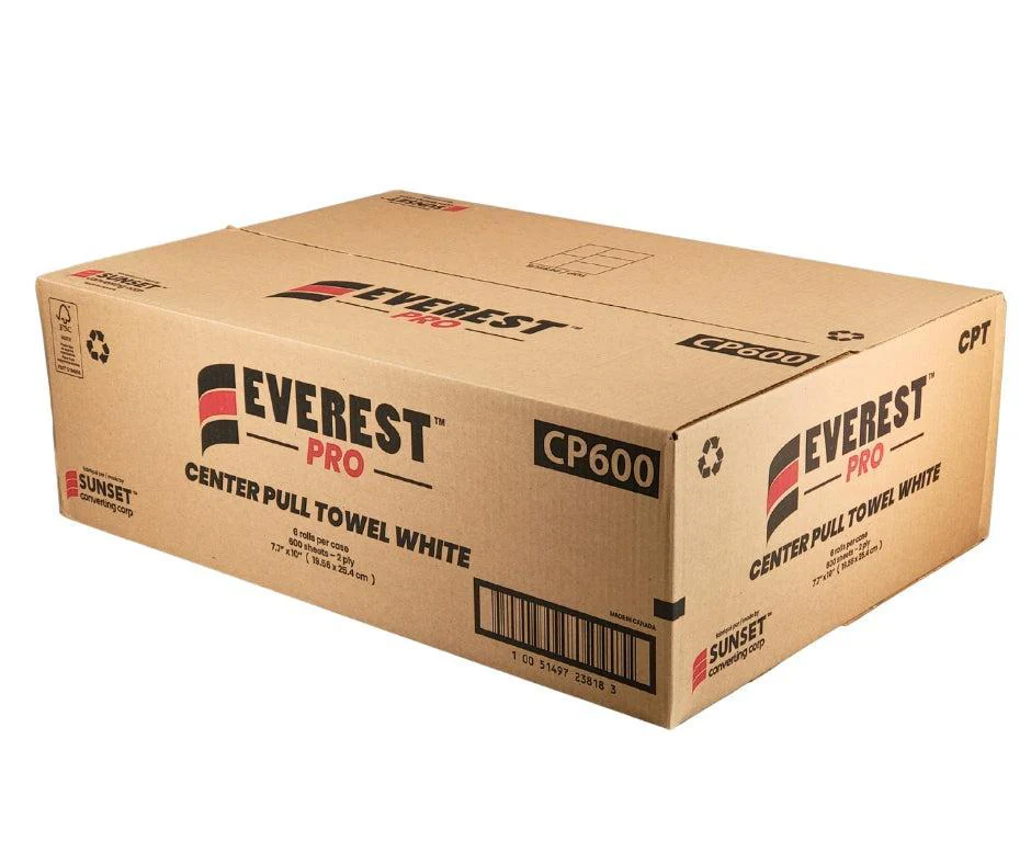 Everest Pro - Paper Hand Towel - Center Pull - White - CP600 - Image 4