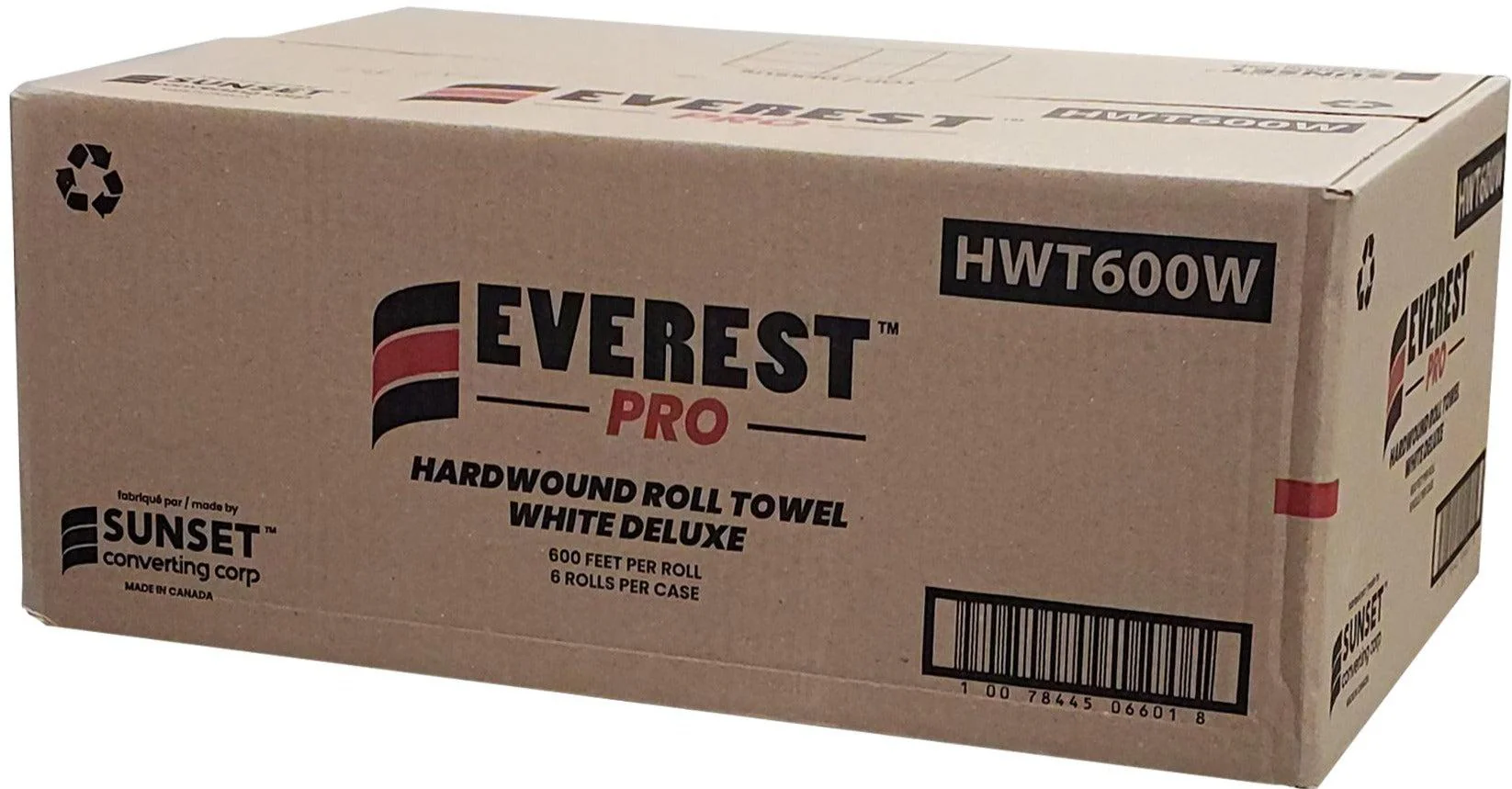 Everest Pro - White Paper Roll Towel - 600' - HWT600W - Image 2