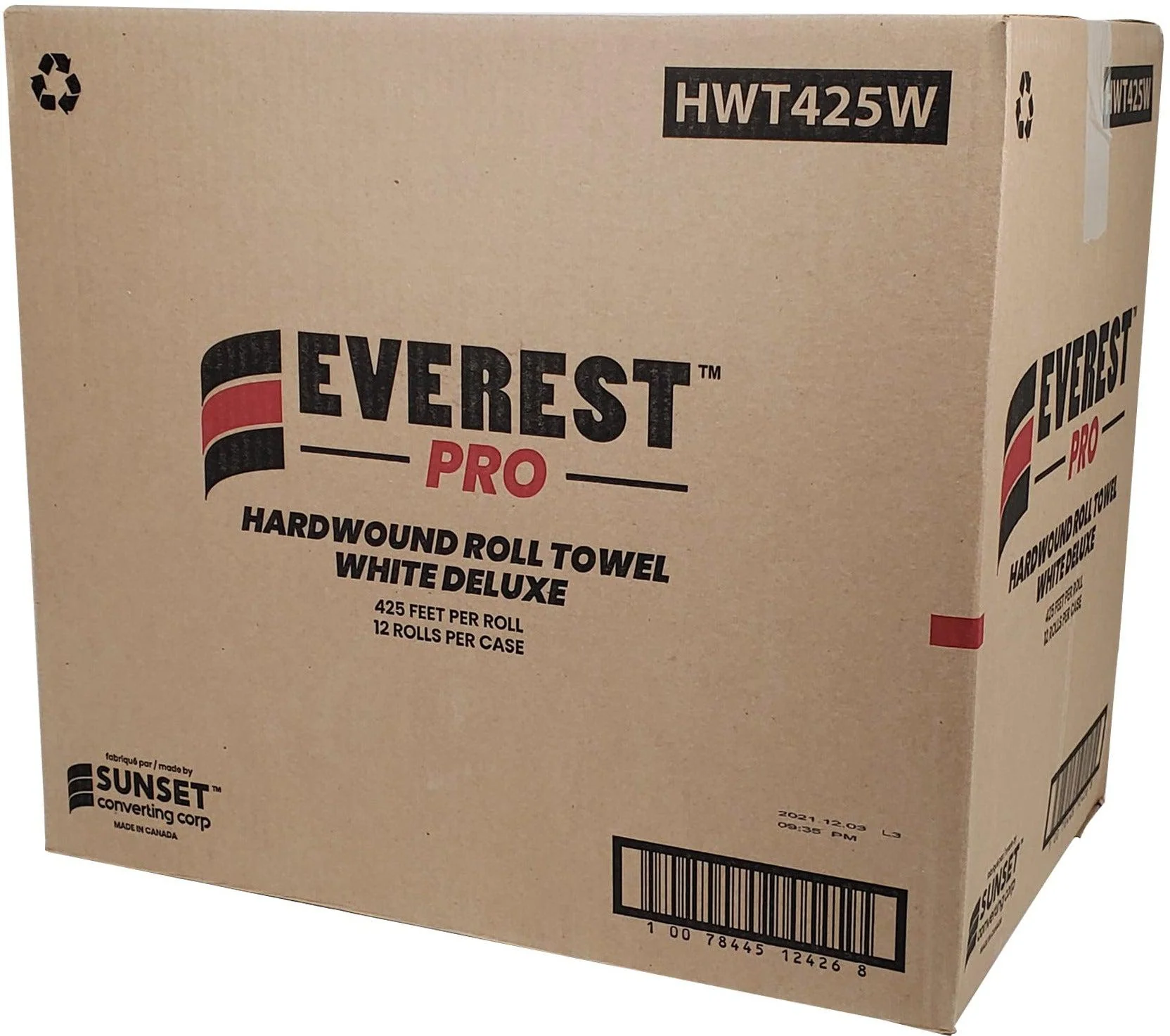 Everest Pro - Paper Hand Towel Roll - 425' - White - HWT425W - Image 3