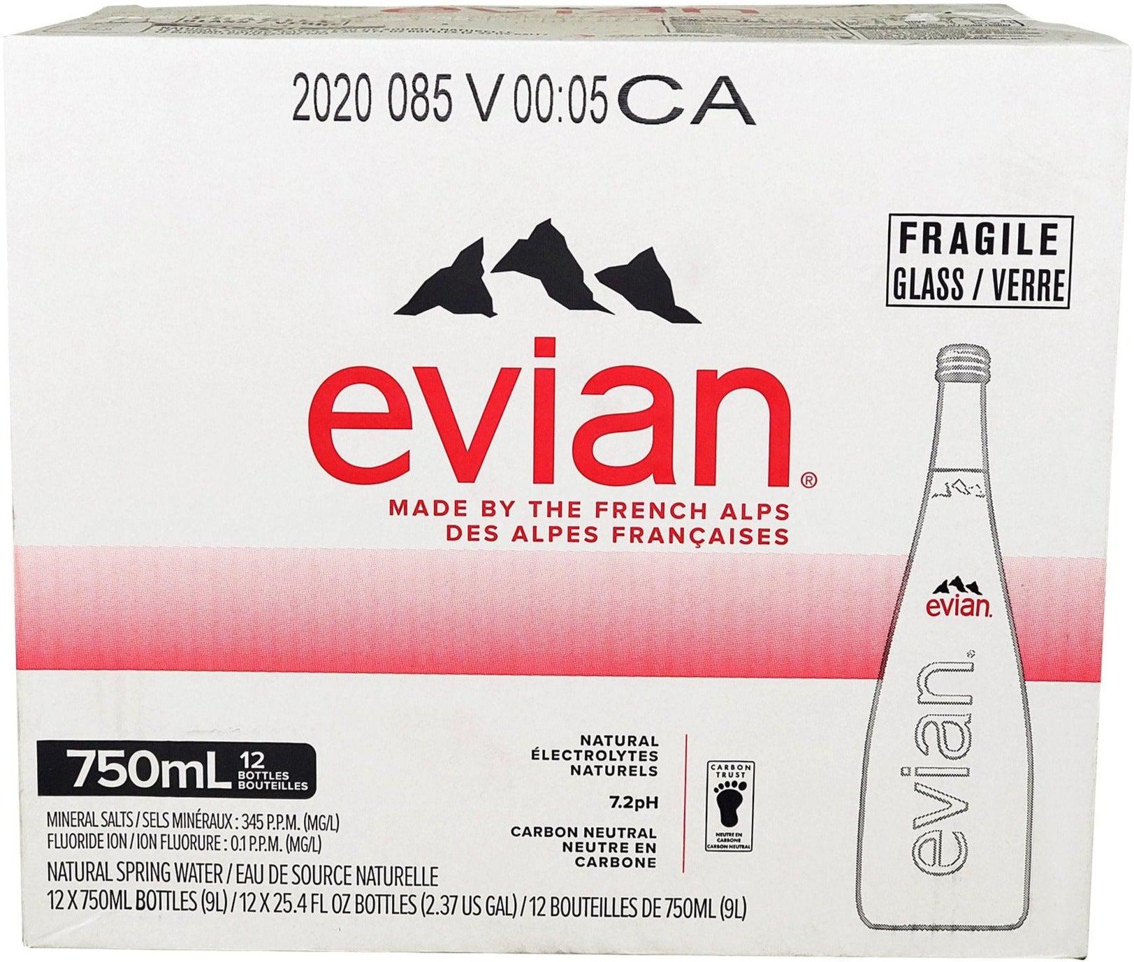 Evian - Water - Glass Bottles - Image 2