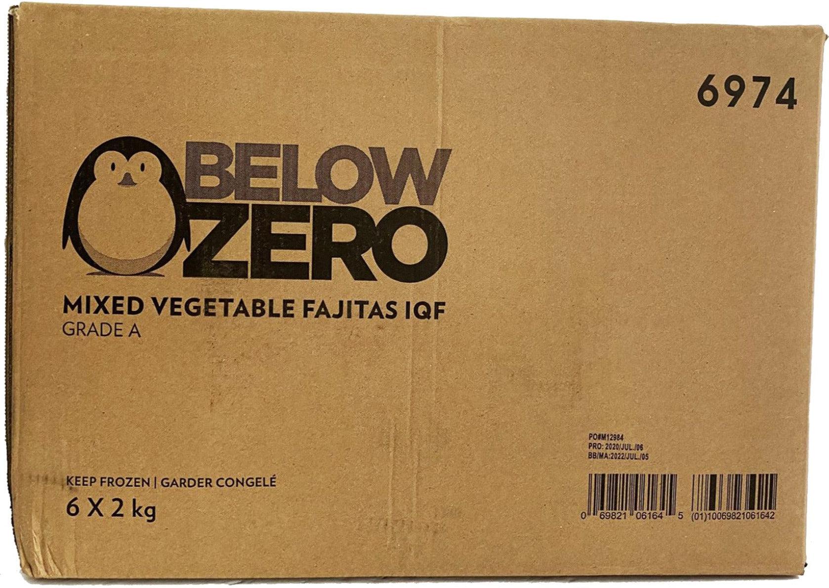 Below Zero - IQF Fajita Vegetable Mix - 6974 - Image 2