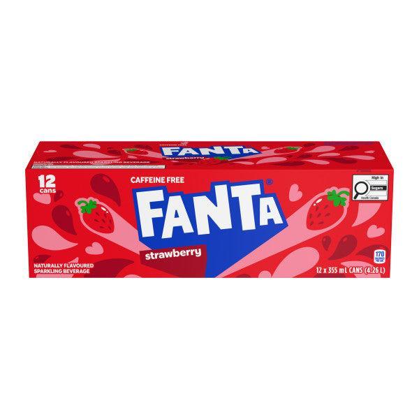Fanta - Strawberry - Cans - Image 2