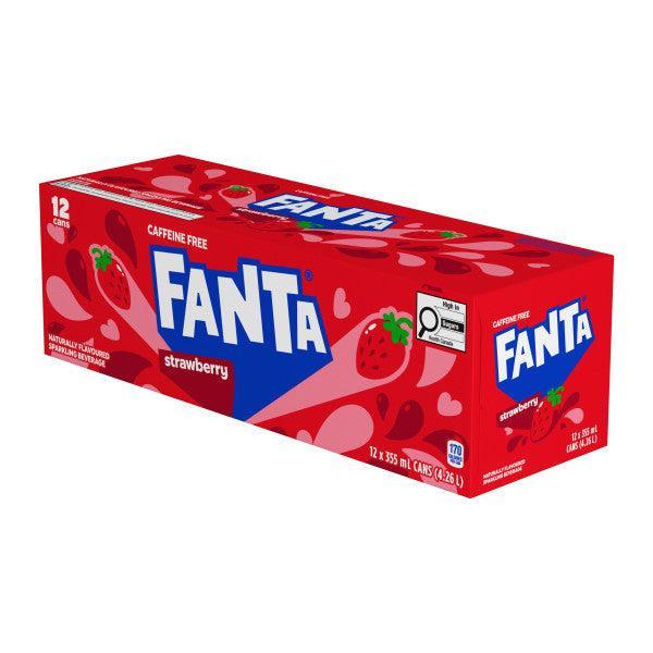 Fanta - Strawberry - Cans - Image 4