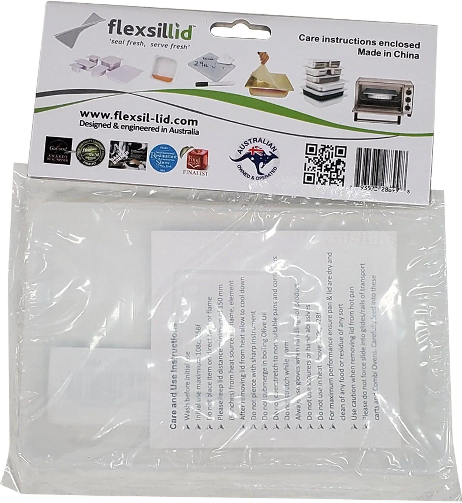CLR - Flexsil Food Pan Lid - 1/9 Size - Image 2