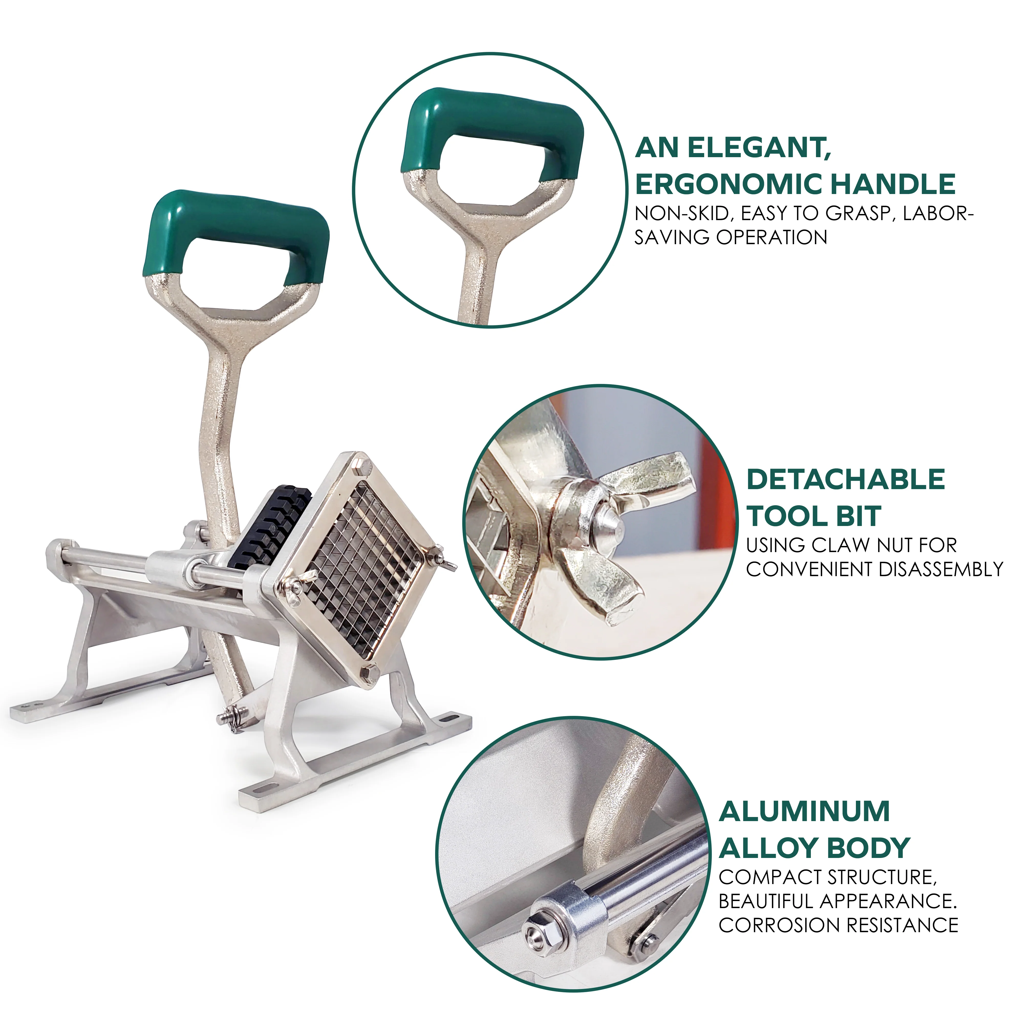 French Fry Cutter with 3/8" Blade - Image 3