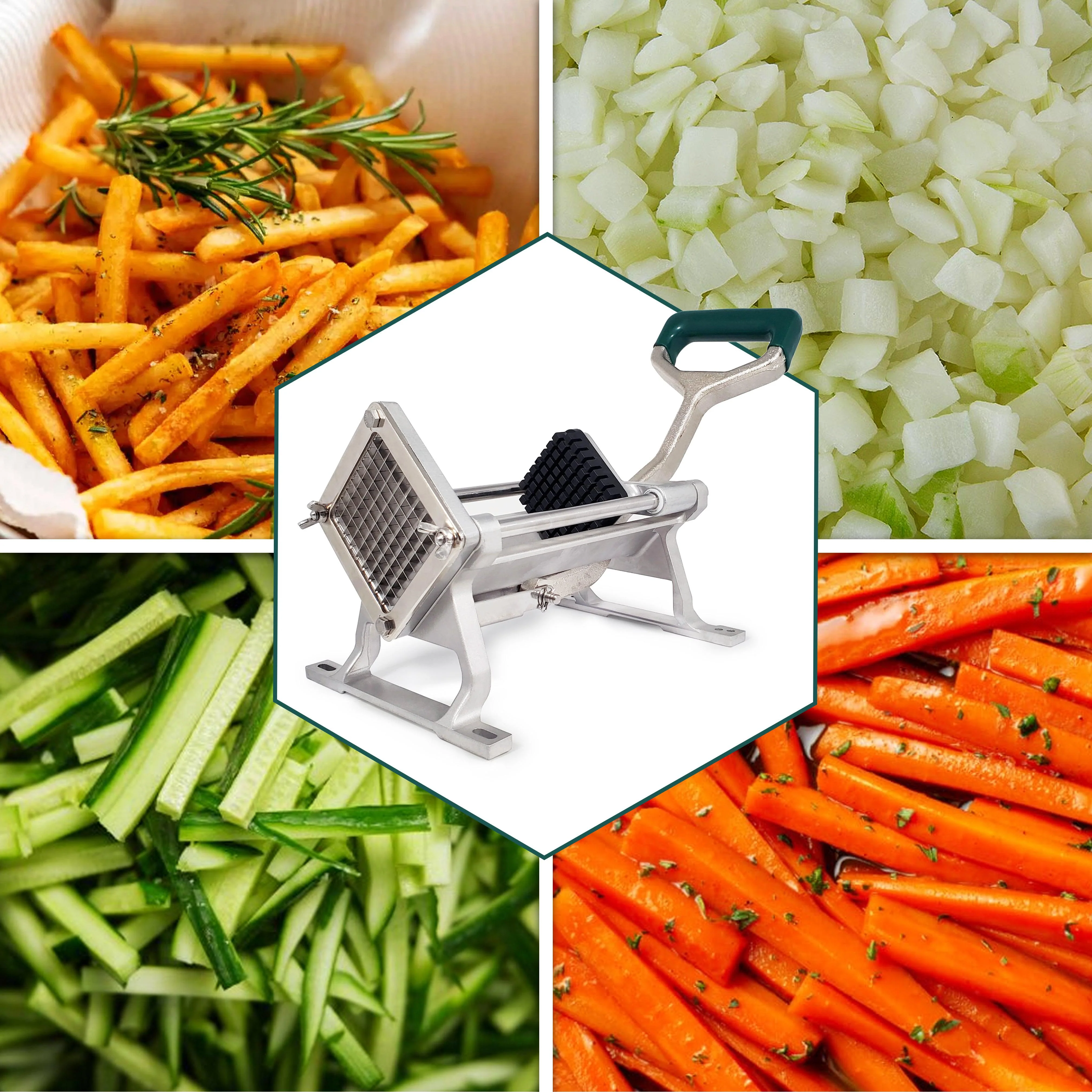 French Fry Cutter with 3/8" Blade - Image 6