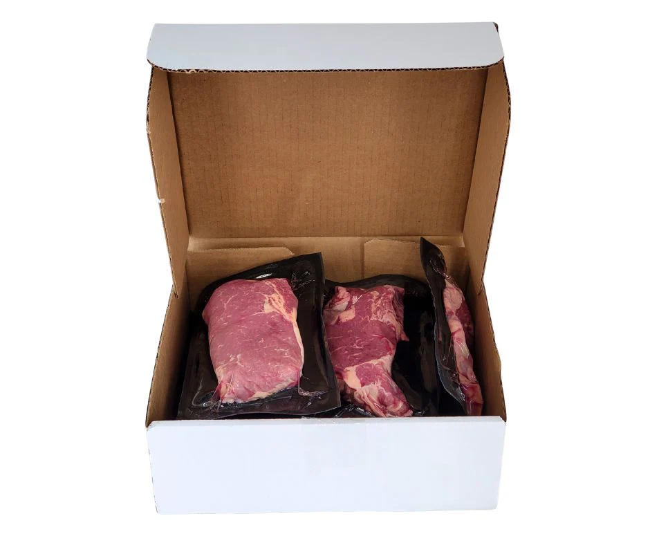 Fresh - Premium Angus - 8 oz Rib Eye Steaks - Vac Pac - Halal - Image 2