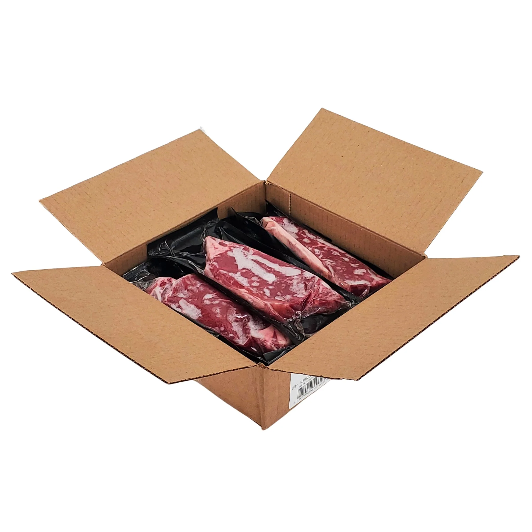 Frozen - Premium Angus - 6 oz Striploin Steaks - Vac Pac - Halal - Image 2