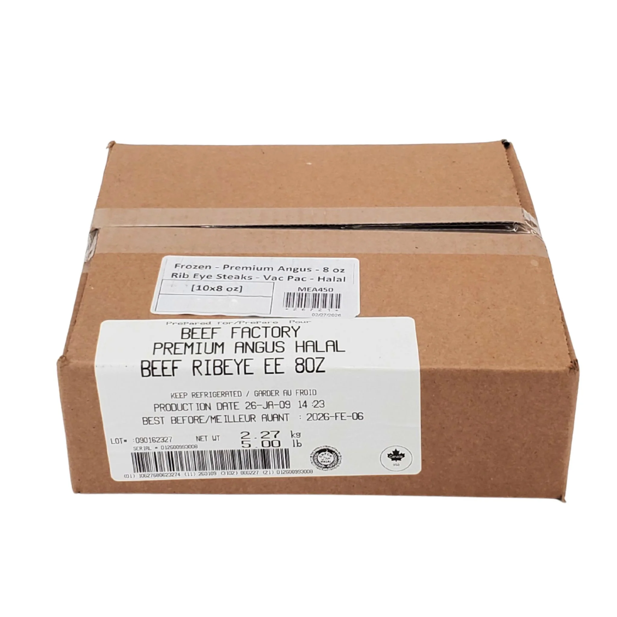 Frozen - Premium Angus - 8 oz Rib Eye Steaks - Vac Pac - Halal - Image 3