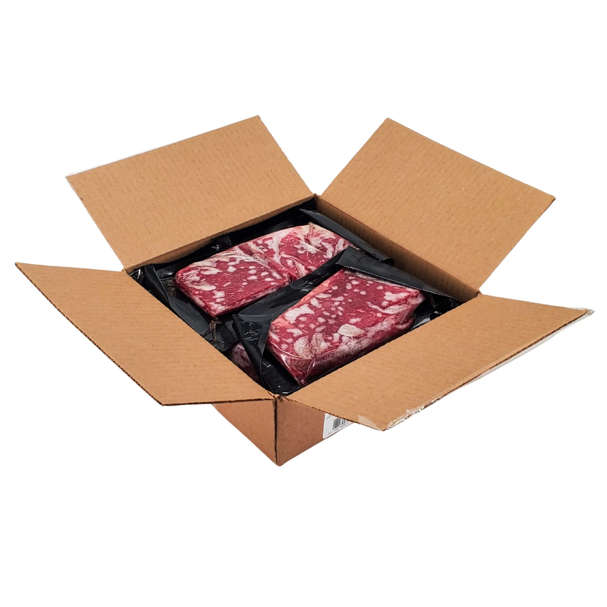 Frozen - Premium Angus - 8 oz Striploin Steaks - Vac Pac - Halal - Image 2