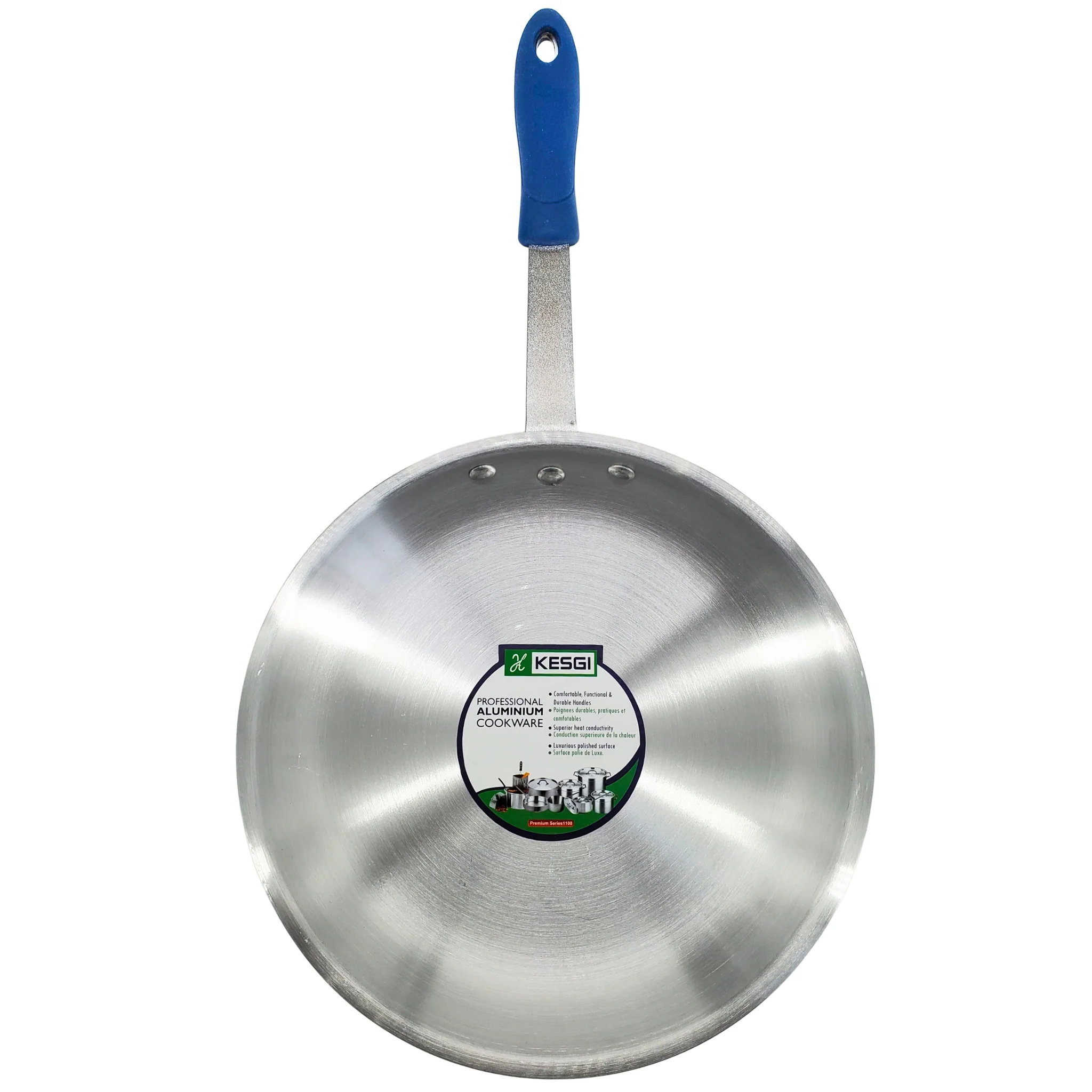 12" Fry Pan - Metal Finish - Image 2