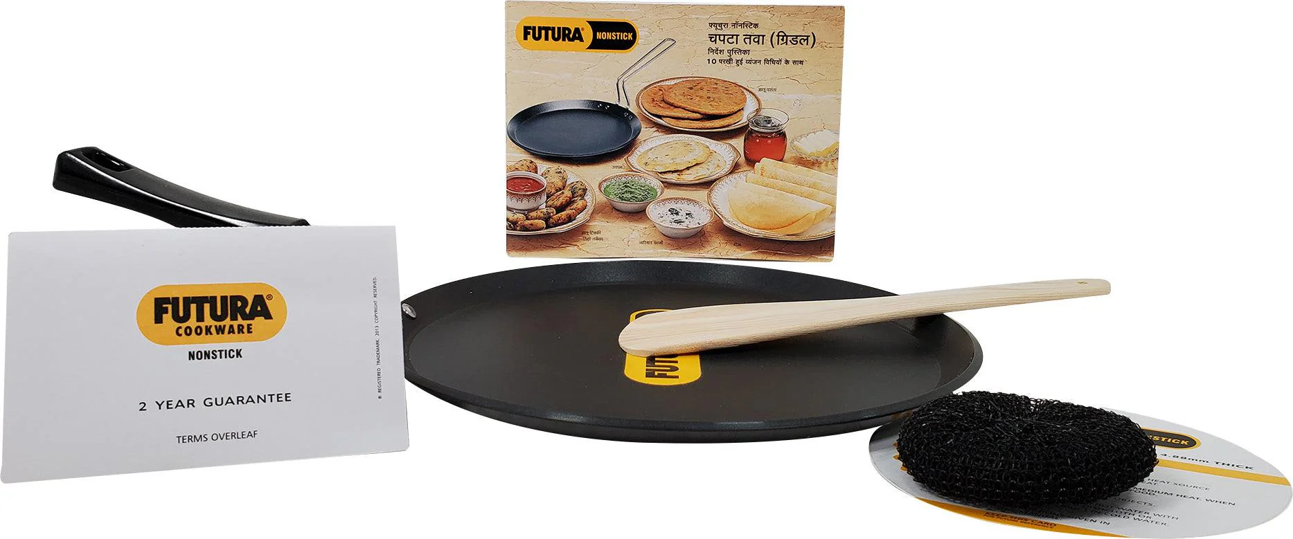 Futura - Flat Tava - Non-Stick - 30 cm - Image 4