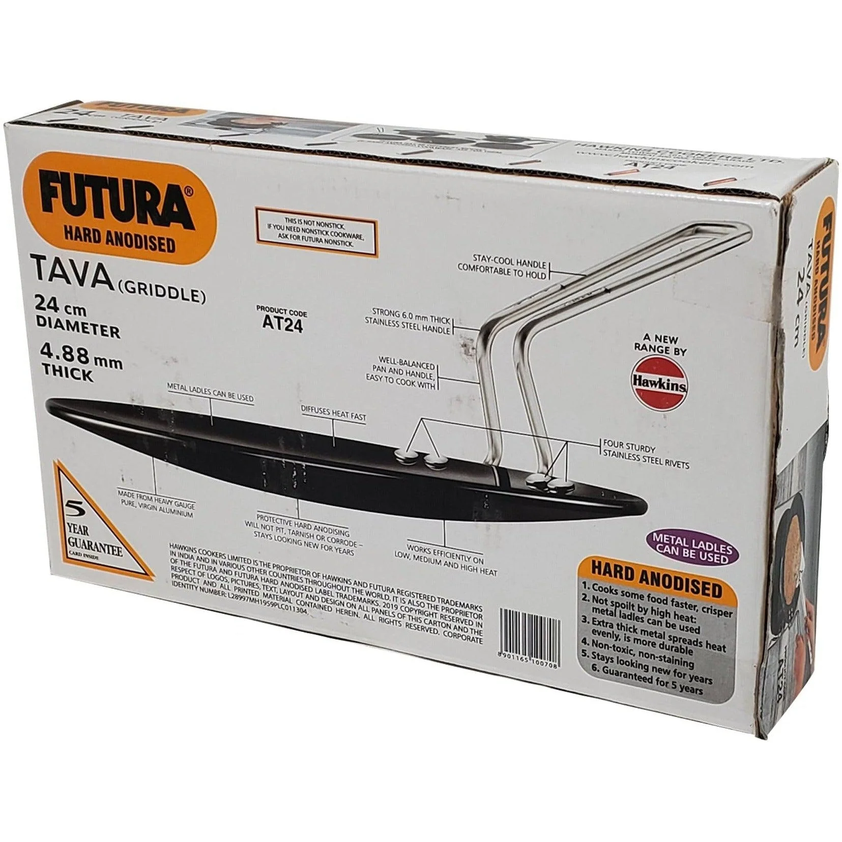 Futura - Tava - Concave - 24cm - AT24 - Image 2
