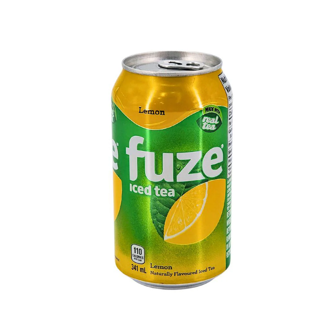 Fuze - Iced Tea - Lemon - Cans - Image 3