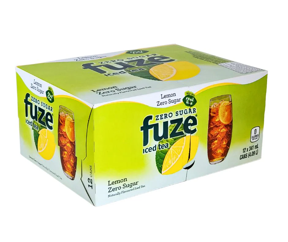 Fuze - Iced Tea - Lemon - Zero - Cans - 12pk - Image 4