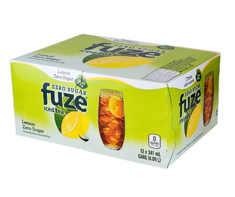 Fuze - Iced Tea - Lemon - Zero - Cans - 12pk - Image 5