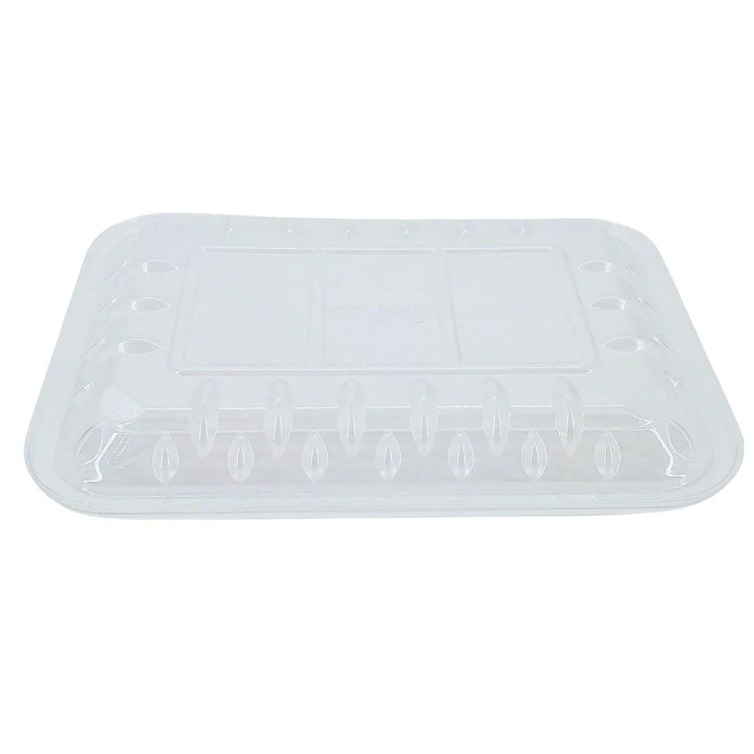 HQ2S - Clear Plastic Meat Trays - #2S - Image 2