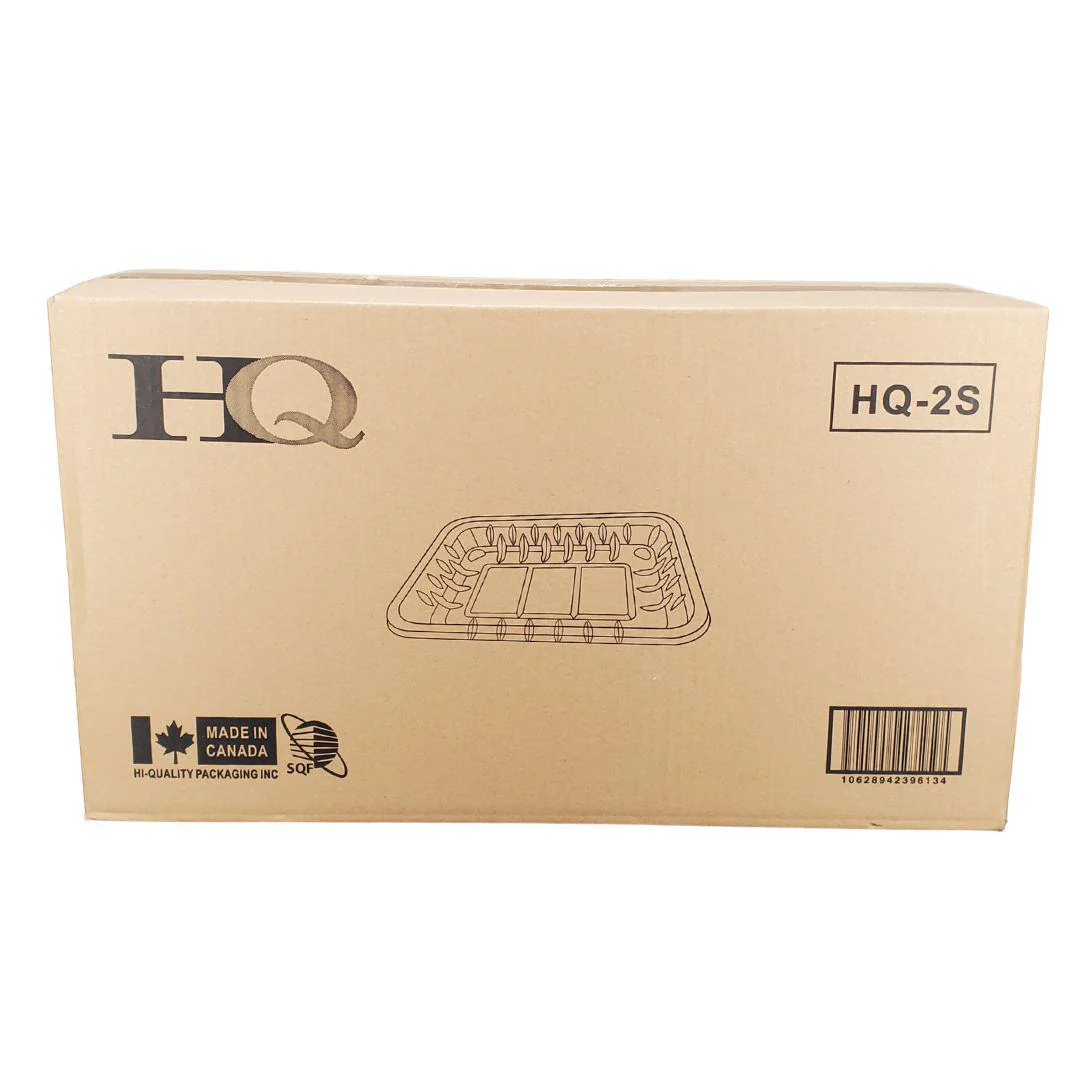 HQ2S - Clear Plastic Meat Trays - #2S - Image 4