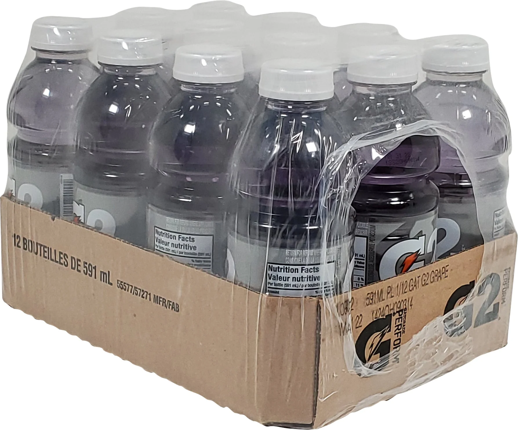 Gatorade - G2 - Low Calorie - Grape - Bottles - Image 2