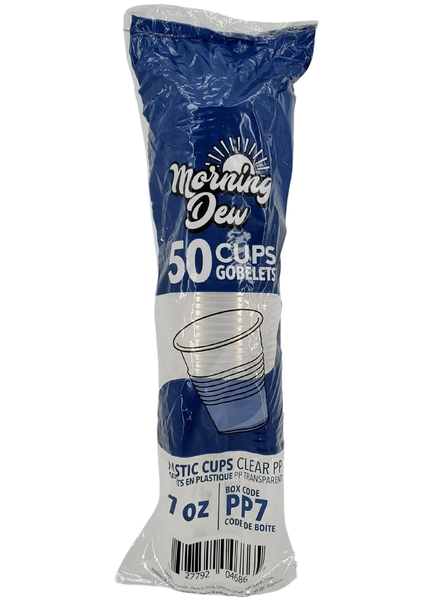 Morning Dew - 7oz Translucent Cups - PP7 - Plastic - Image 2