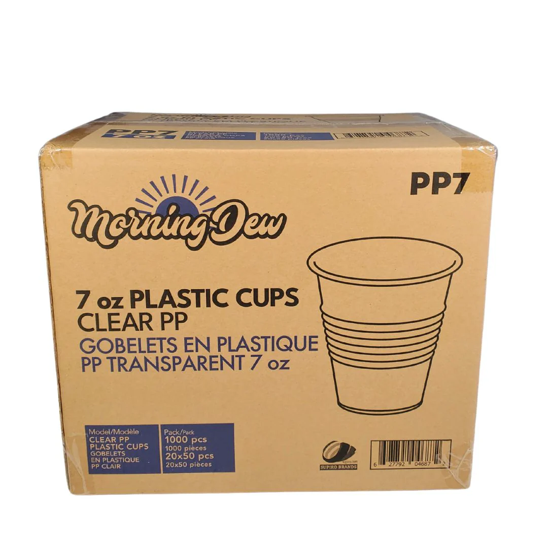 Morning Dew - 7oz Translucent Cups - PP7 - Plastic - Image 3