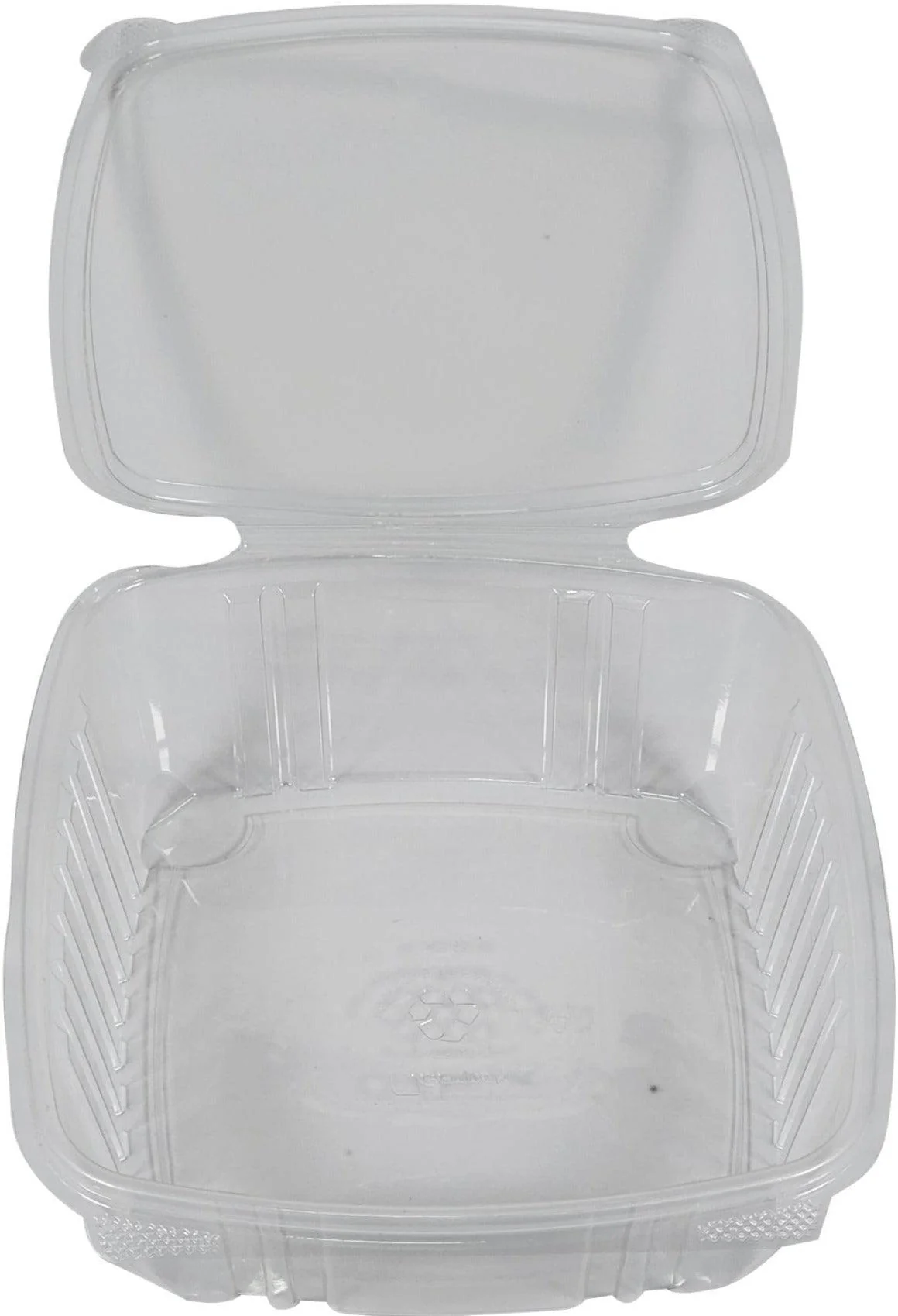 Genpak - Hinged Deli Container - Clear - 48oz - AD48 - Image 2