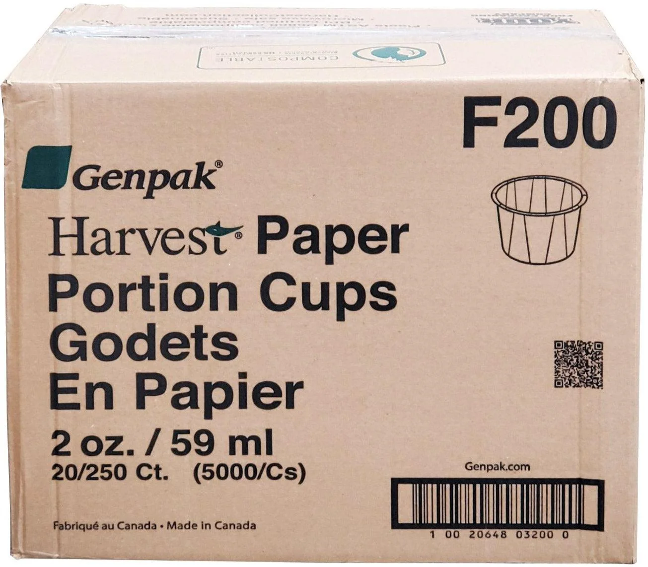 Genpak - Portion Cups - Paper - 2oz - F200 - Image 5