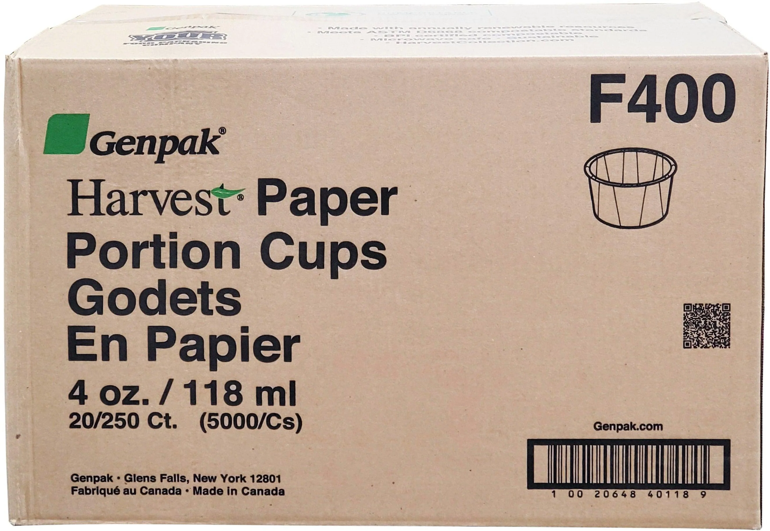 Genpak - Portion Cups - Paper - 4oz - F400 - Image 3