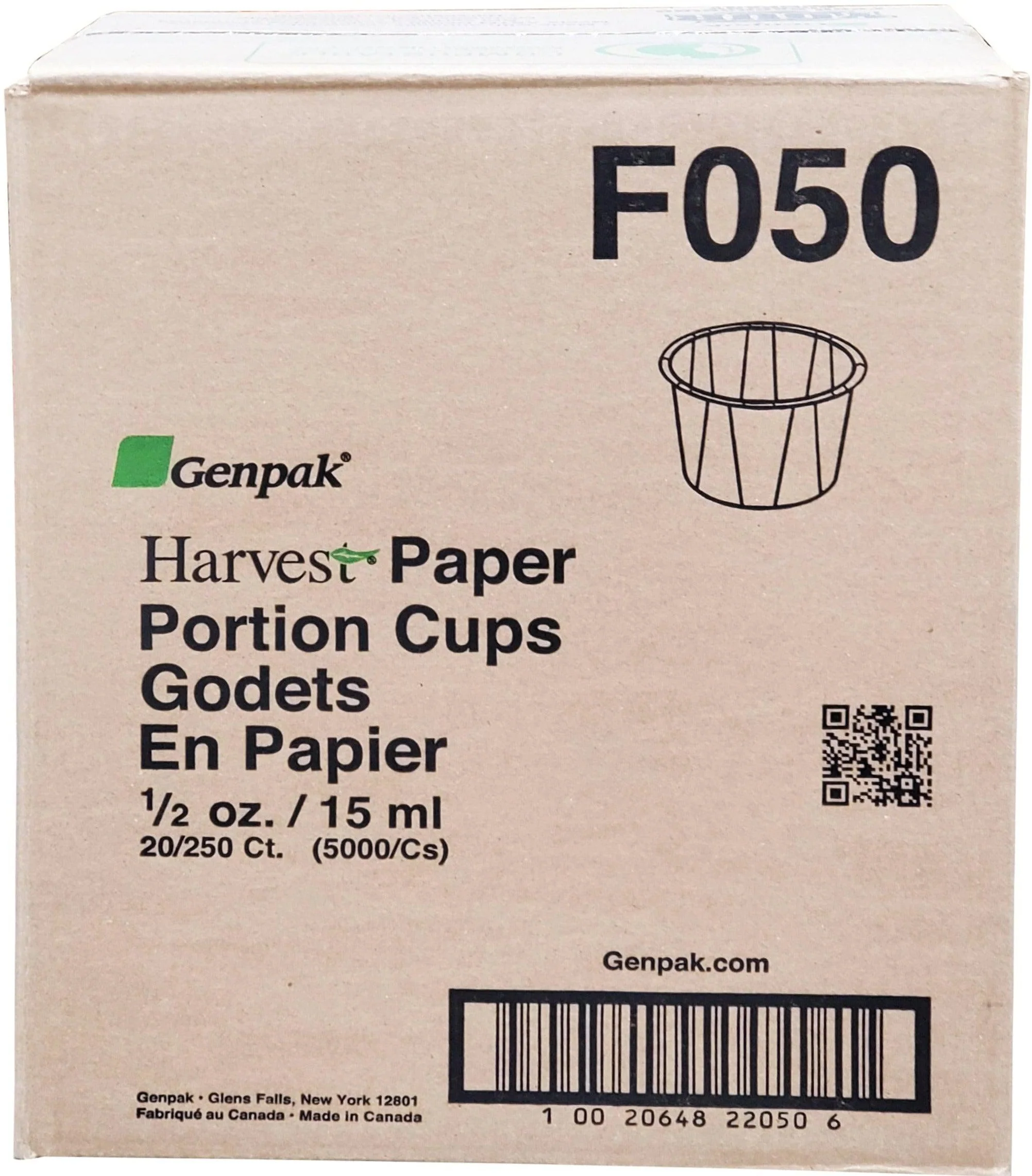 Genpak - Portion Cups - Paper - .5oz - F050 - Image 3