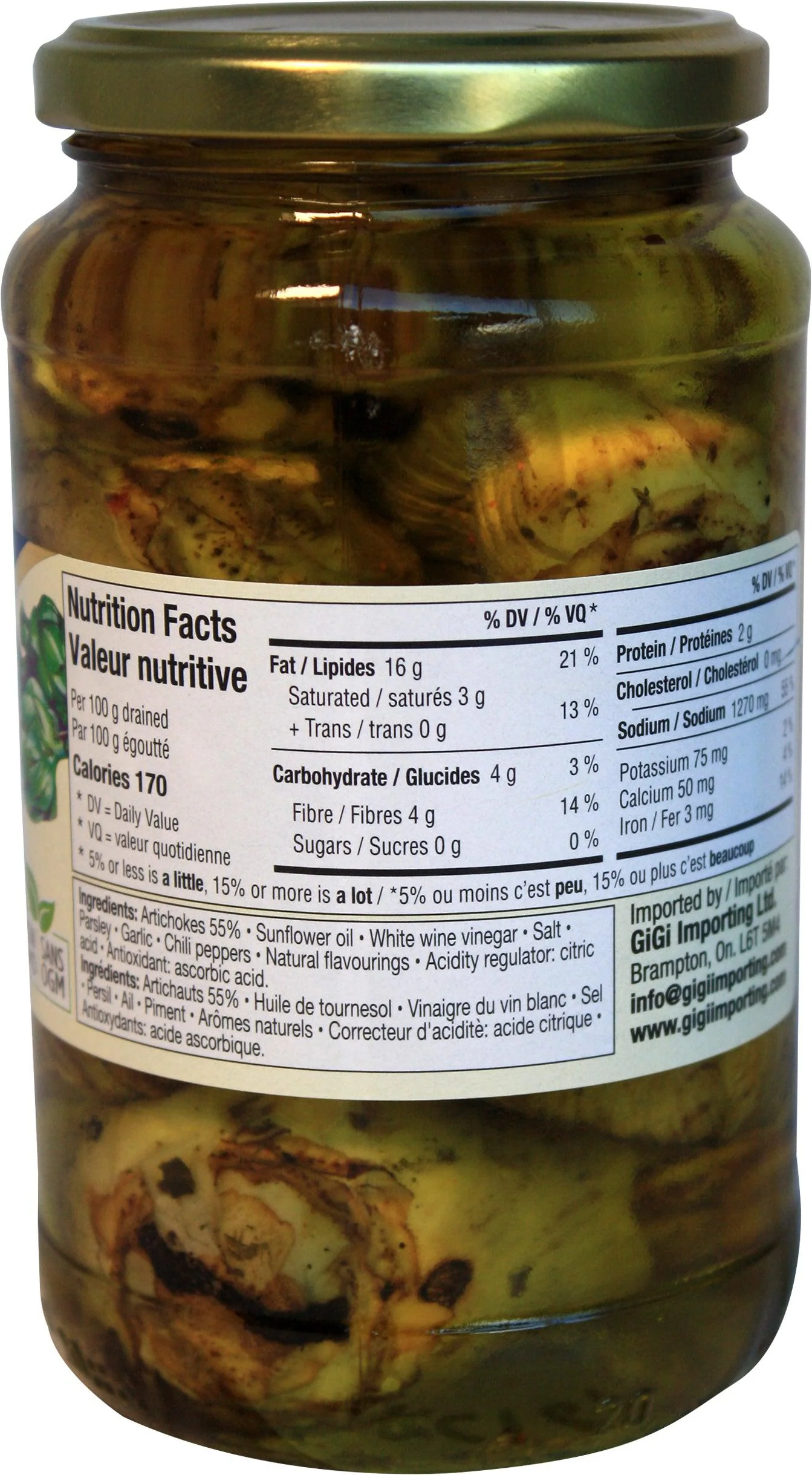 GiGi - Artichokes - Hearts - Fresh Grilled - Image 2
