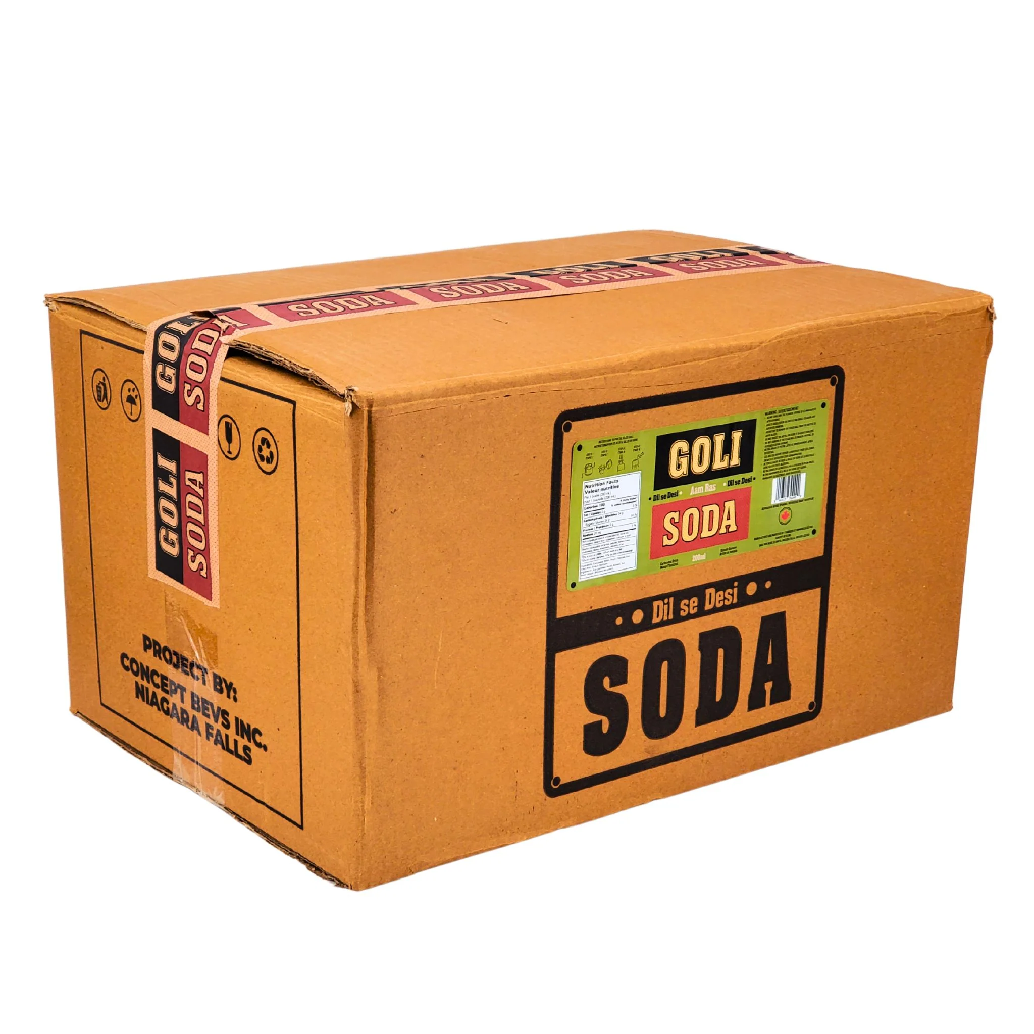Goli Soda - Aam Ras - Carbonated - Glass Bottle - Image 6