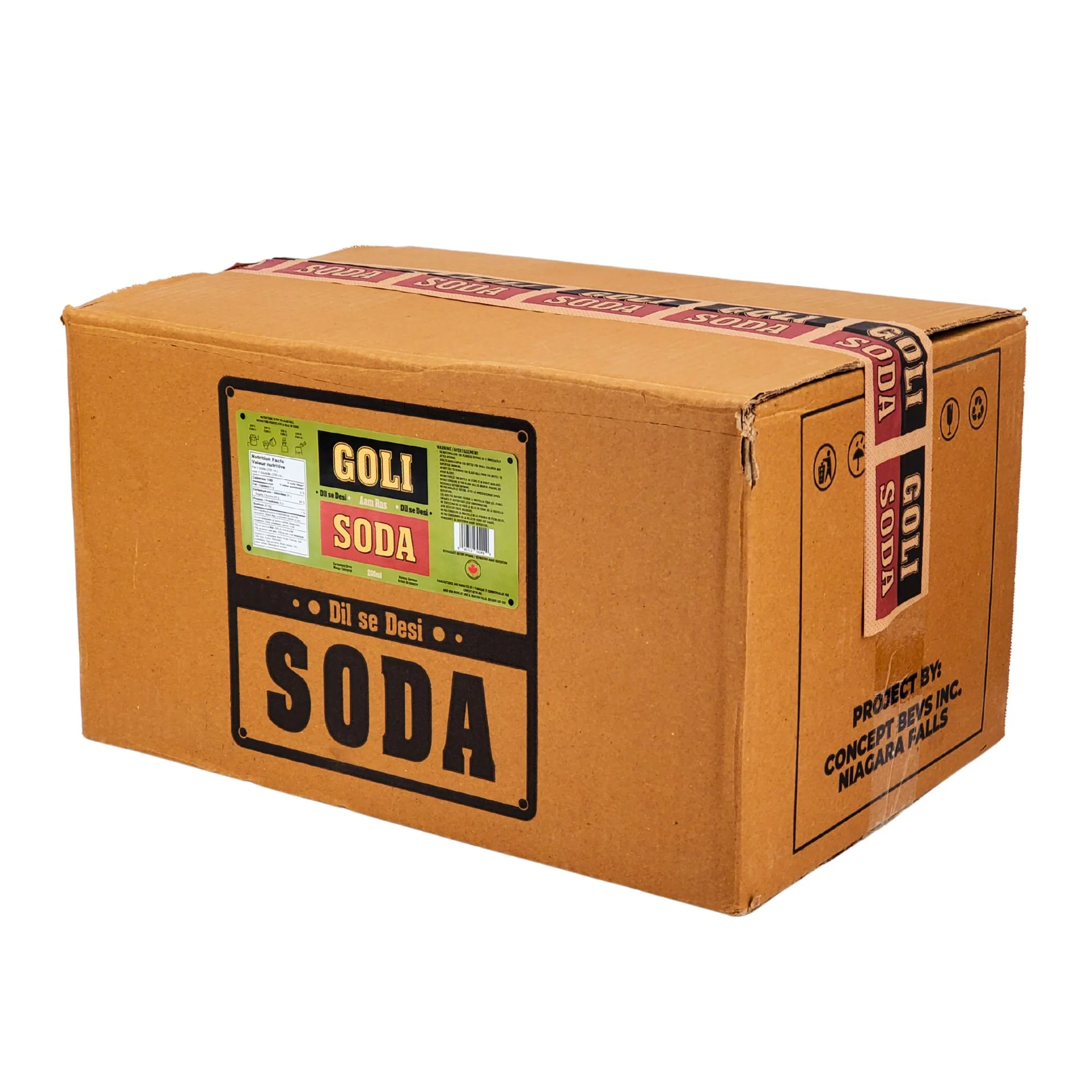 Goli Soda - Aam Ras - Carbonated - Glass Bottle - Image 7