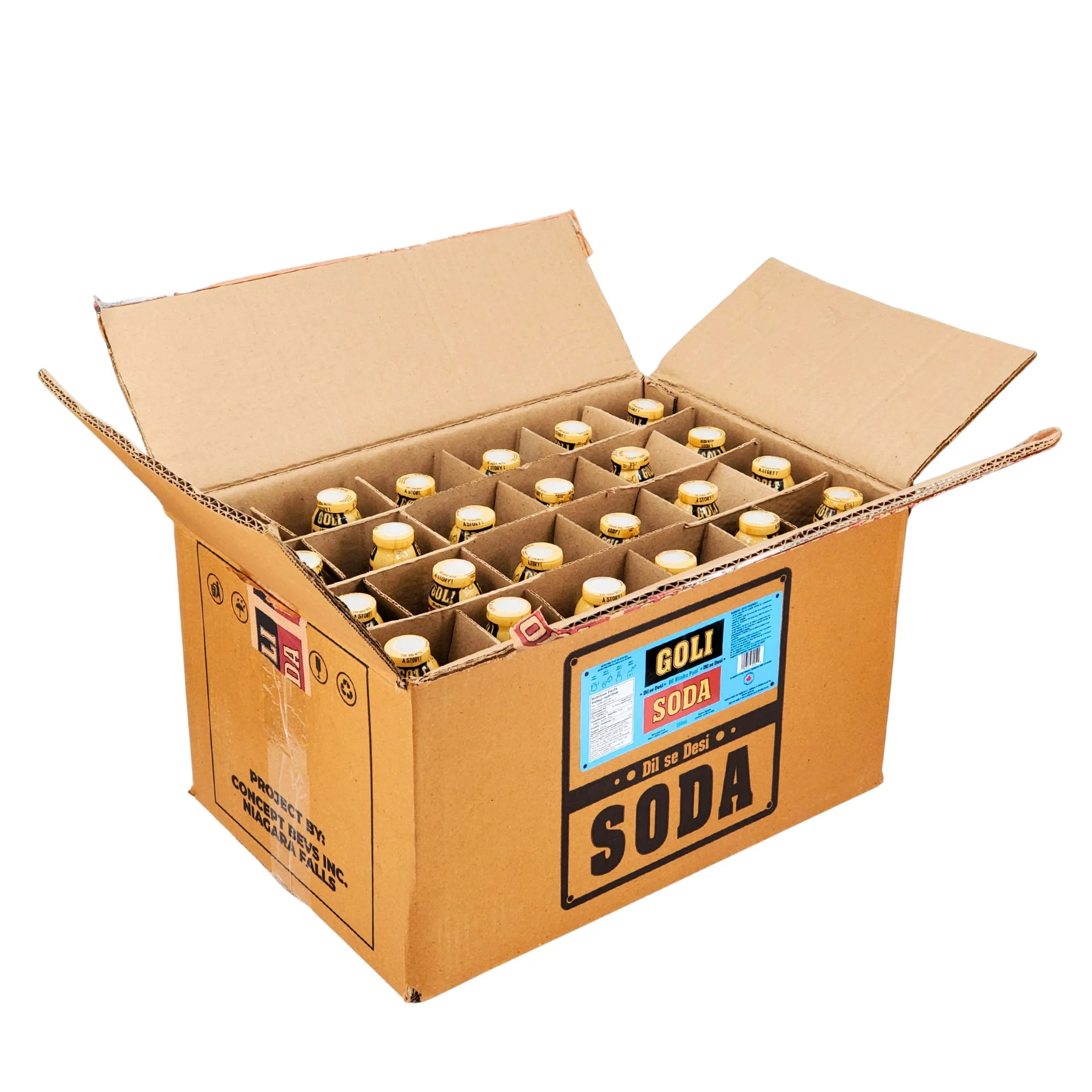Goli Soda - Nimbu Pani - Carbonated - Glass Bottle - Image 2