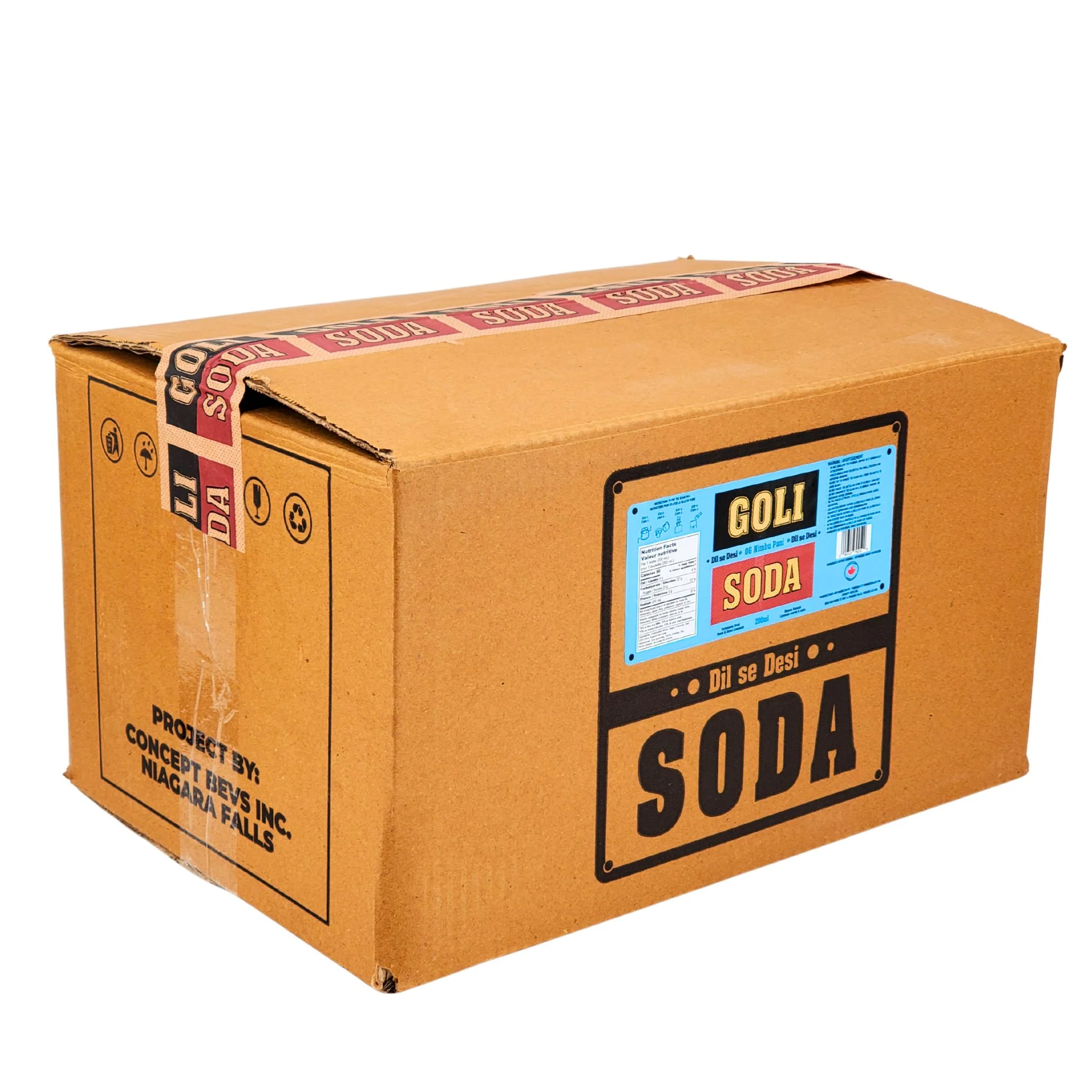 Goli Soda - Nimbu Pani - Carbonated - Glass Bottle - Image 7