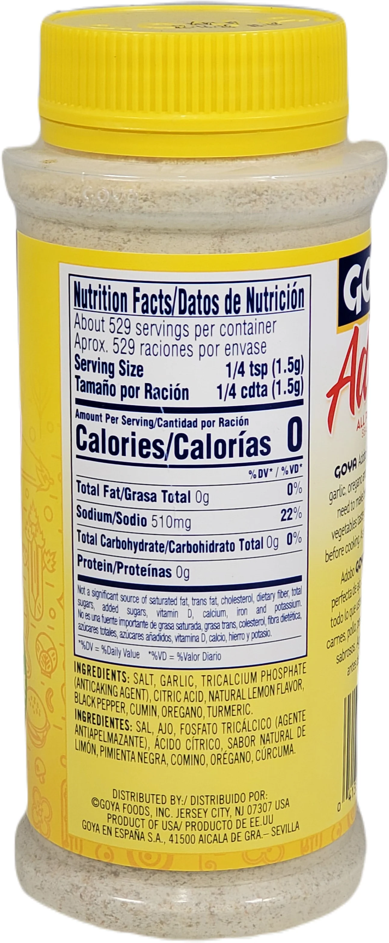 Goya - Adobo Seasoning with Lemon & pepper - Image 2