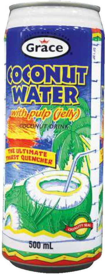 Grace - Coconut Water - With pieces - Cans - Image 3